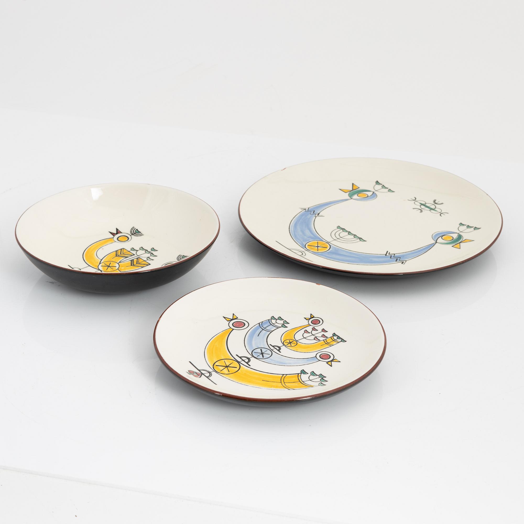 Johannes Hansen, a 23-piece dinner service, 'Symfoni', Piotr Baro, Knabstrup, Denmark.