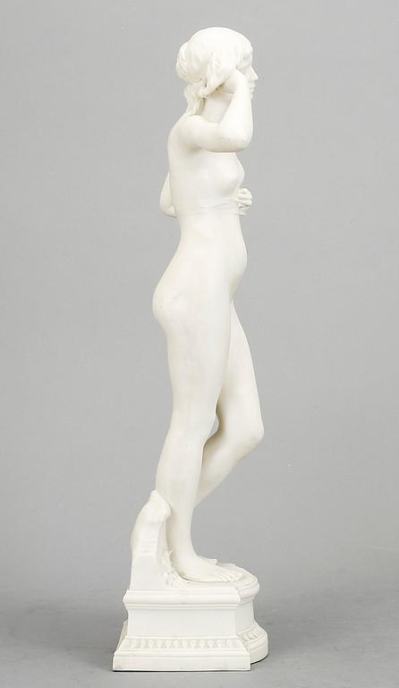 PER HASSELBERG, efter, pariansskulptur, Gustavsberg, dat -79.