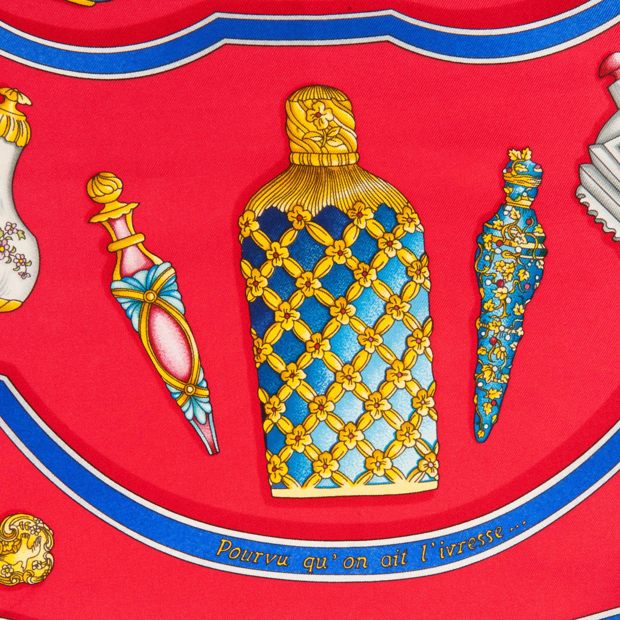 SCARF, "Qu'importe le flacon", Hermès.