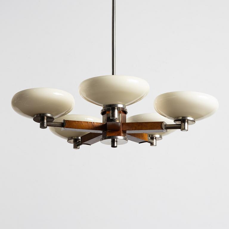 A ceiling lamp, Joutjärvi, Finland, 1930s/40s.