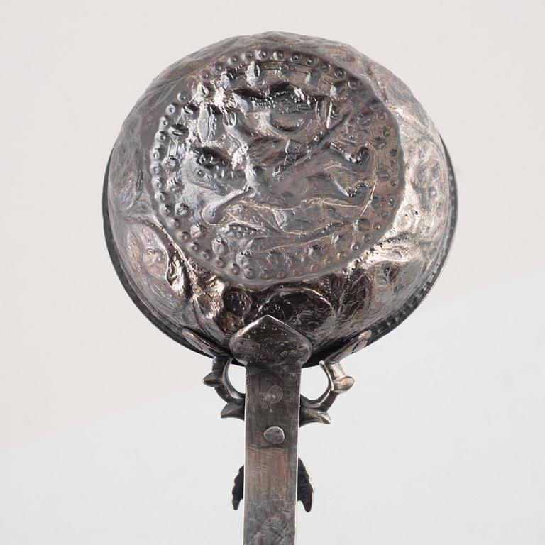 A Tiflis Silver Ladle, mark of Assay Master Egor Ivanovich Blomberg 1868.
