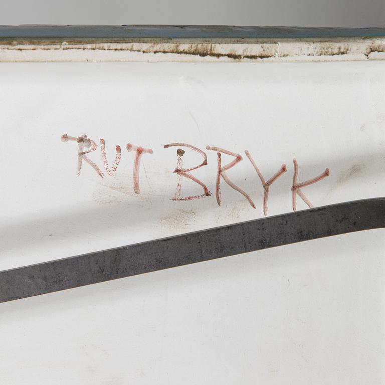 Rut Bryk, seinäreliefi, signeerattu a tergo BRYK.