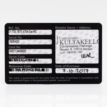 ORIS, Aquis Depth Gauge, wristwatch, 46 mm.