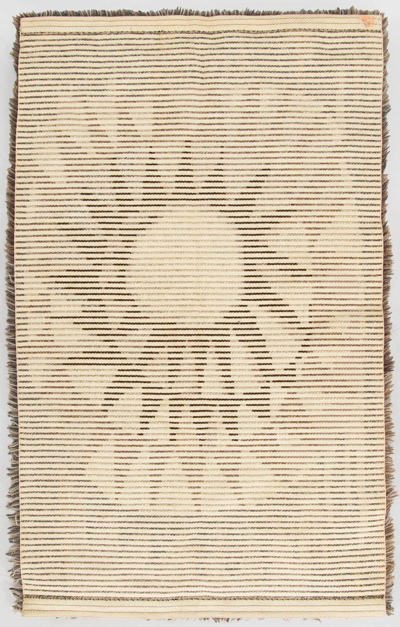 ryijy, malli Nordiska Industri AB Göteborg. Noin 150 x 90 cm.