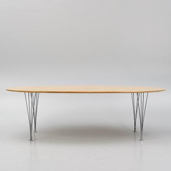 Bruno Mathsson & Piet Hein, a "Superellips" dining table Mathsson International.