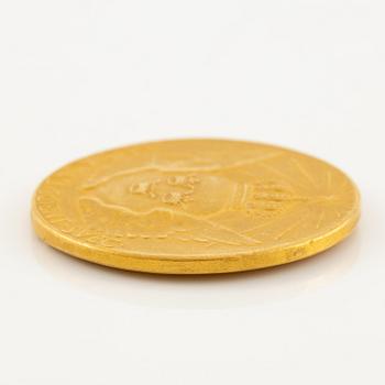 Otto Nordenskjöld's Nobel Committee medal, Royal Swedish Academy of Sciences, 1921.