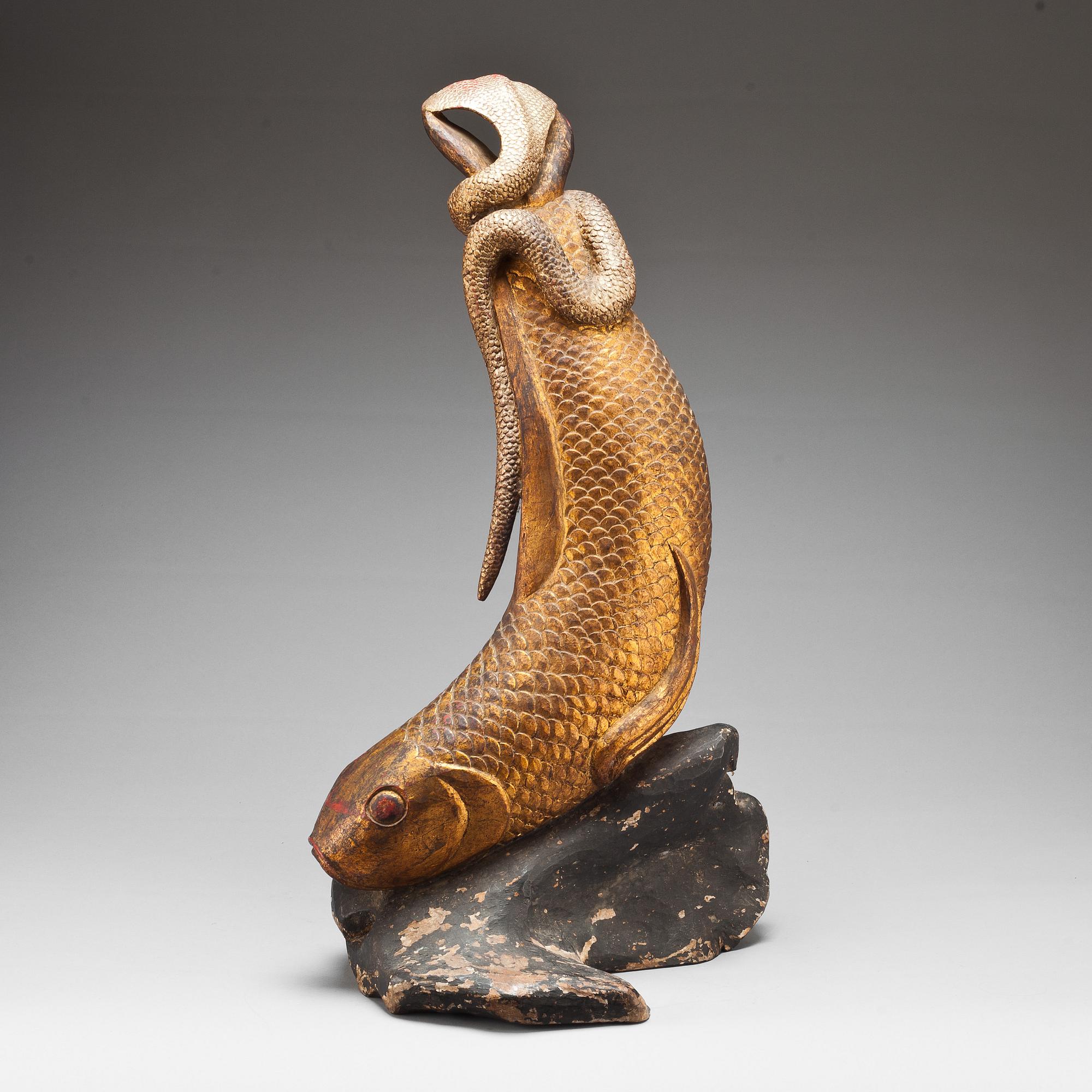 SKULPTUR, skulpterat trä. Asien, 1900-tal.