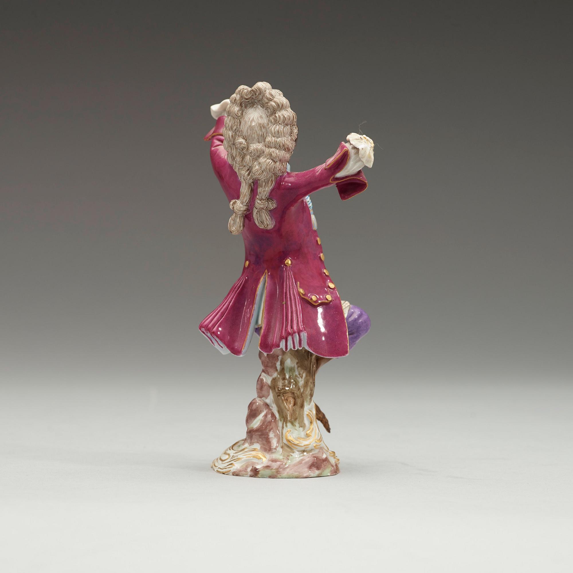 A monkey orchestra, "Affenkapelle", Meissen, late 19th Century.