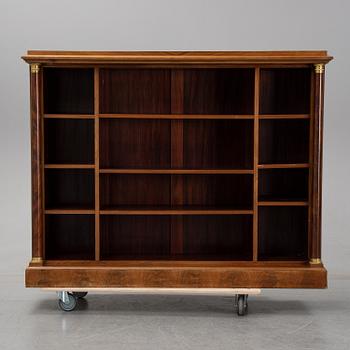 A first half of the 20th Century mahogany book case.