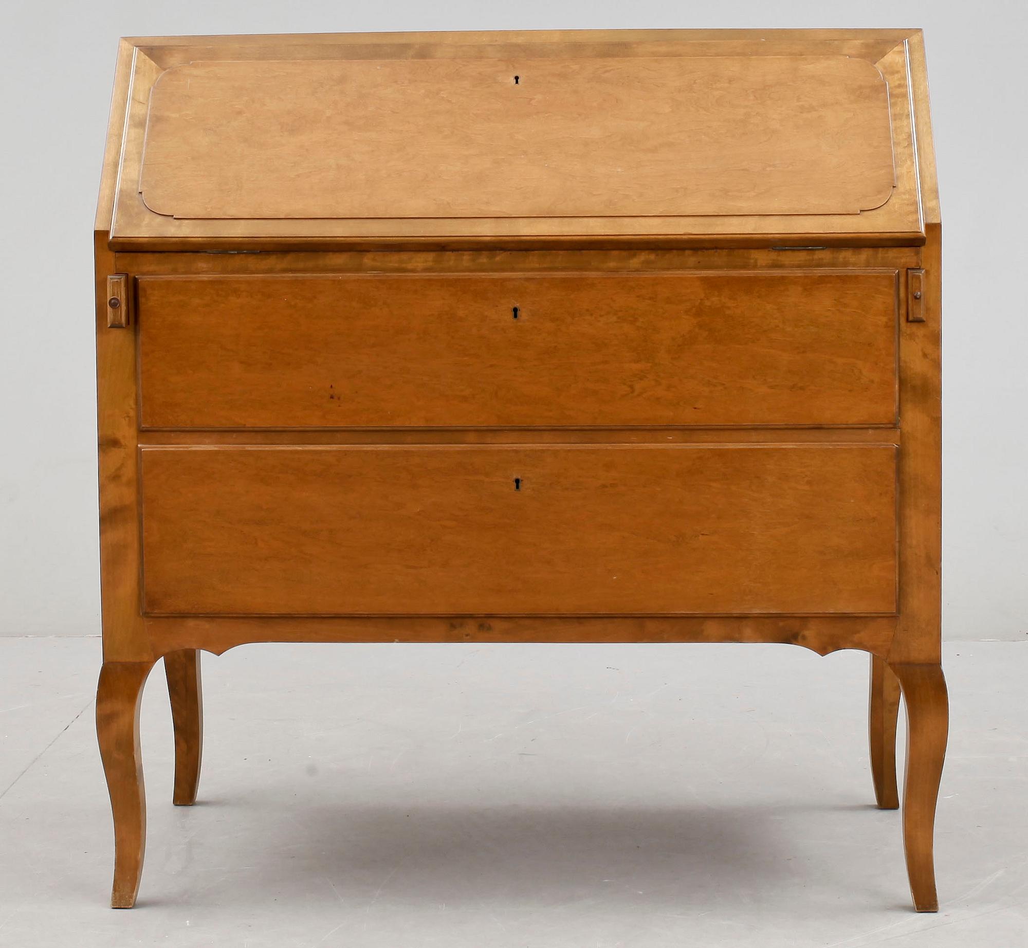 SALONGSMÖBLEMANG, 8 delar, Carl Malmsten,Nordiska Kompaniet, modell "Haga", 1900-talets första hälft.