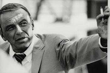 400. Terry O'Neill, "Frank Sinatra taking a cigarette break during filming", 1960.