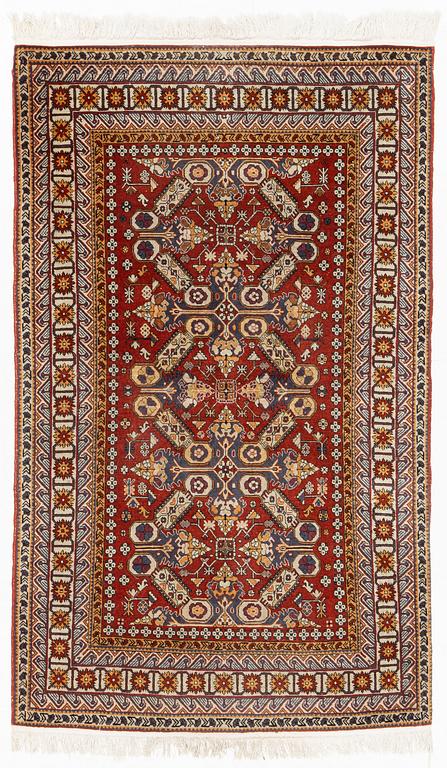 A rug, 215 x 130 cm.