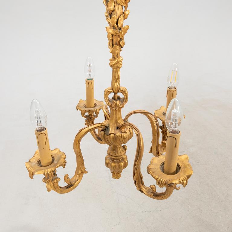 Chandelier in Rococo style, early 20th century.