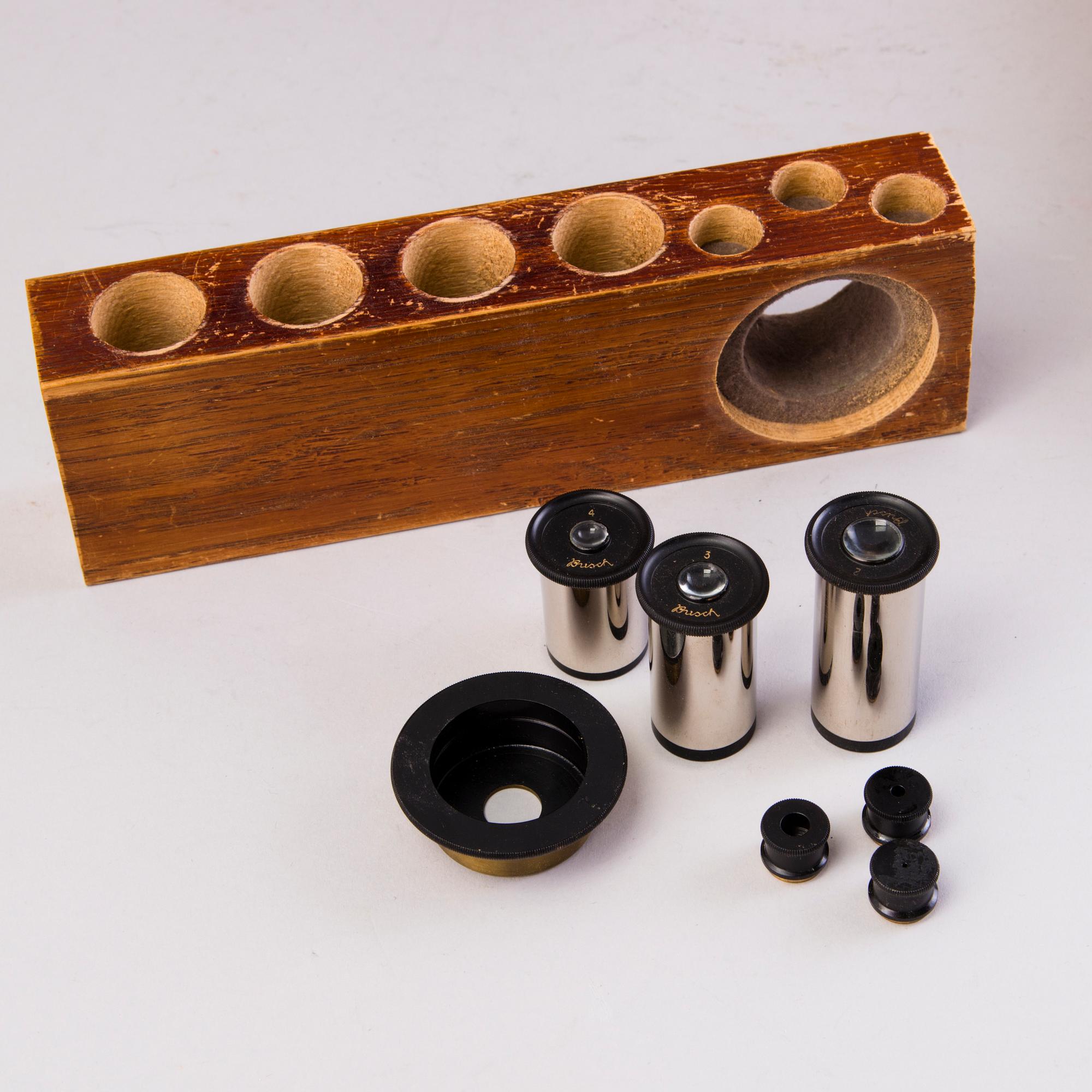 A Busch microscope Rathenov Germany first half of 20th century.