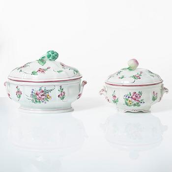 Servisdelar, 121 st, Lunéville, Frankrike, 1900-tal.