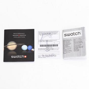 Swatch/Omega, MoonSwatch, Mission to the Moon, kronograf, armbandsur, 42 mm.