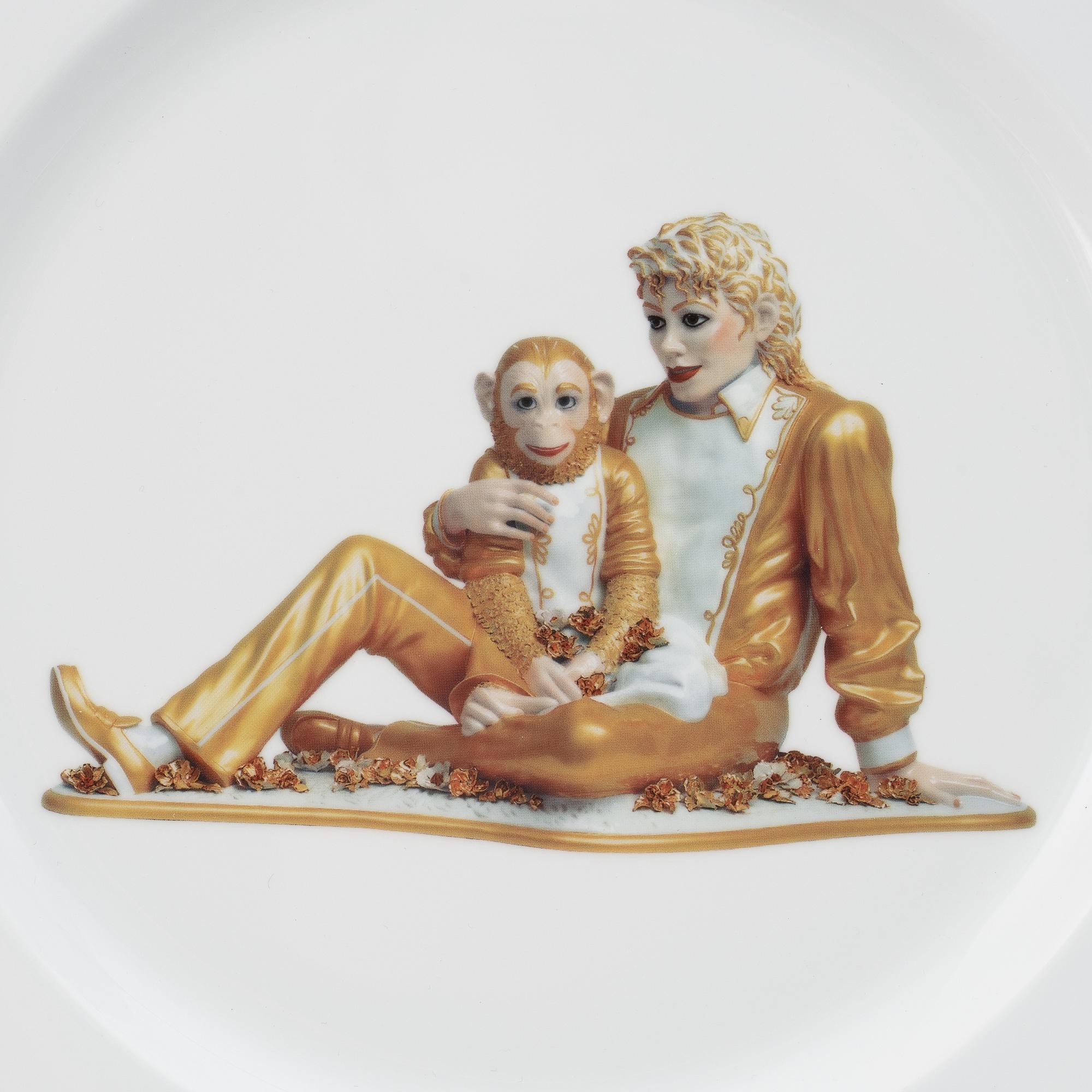 JEFF KOONS, tallrik, för Bernardaud, upplaga om 4500 ex, 2013.