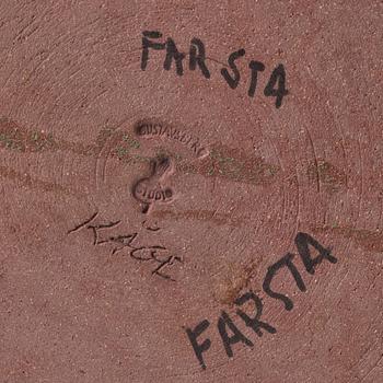 Wilhelm Kåge, a "Farsta" stoneware jar, Gustavsberg studio, Sweden 1959.
