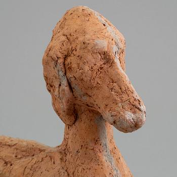 ASMUND ARLE, Skulptur, terracotta, signerad Asmund Arle och daterad 1952.