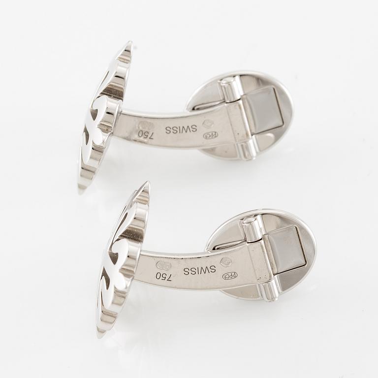 Patek Philippe, Manschettknappar, Calatrava Cross, 18K vitguld.