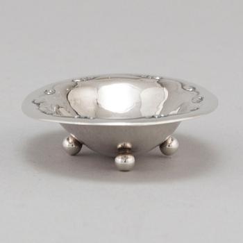 GEORG JENSEN, an 830/1000 silver needle dish, Denmark 1920's.