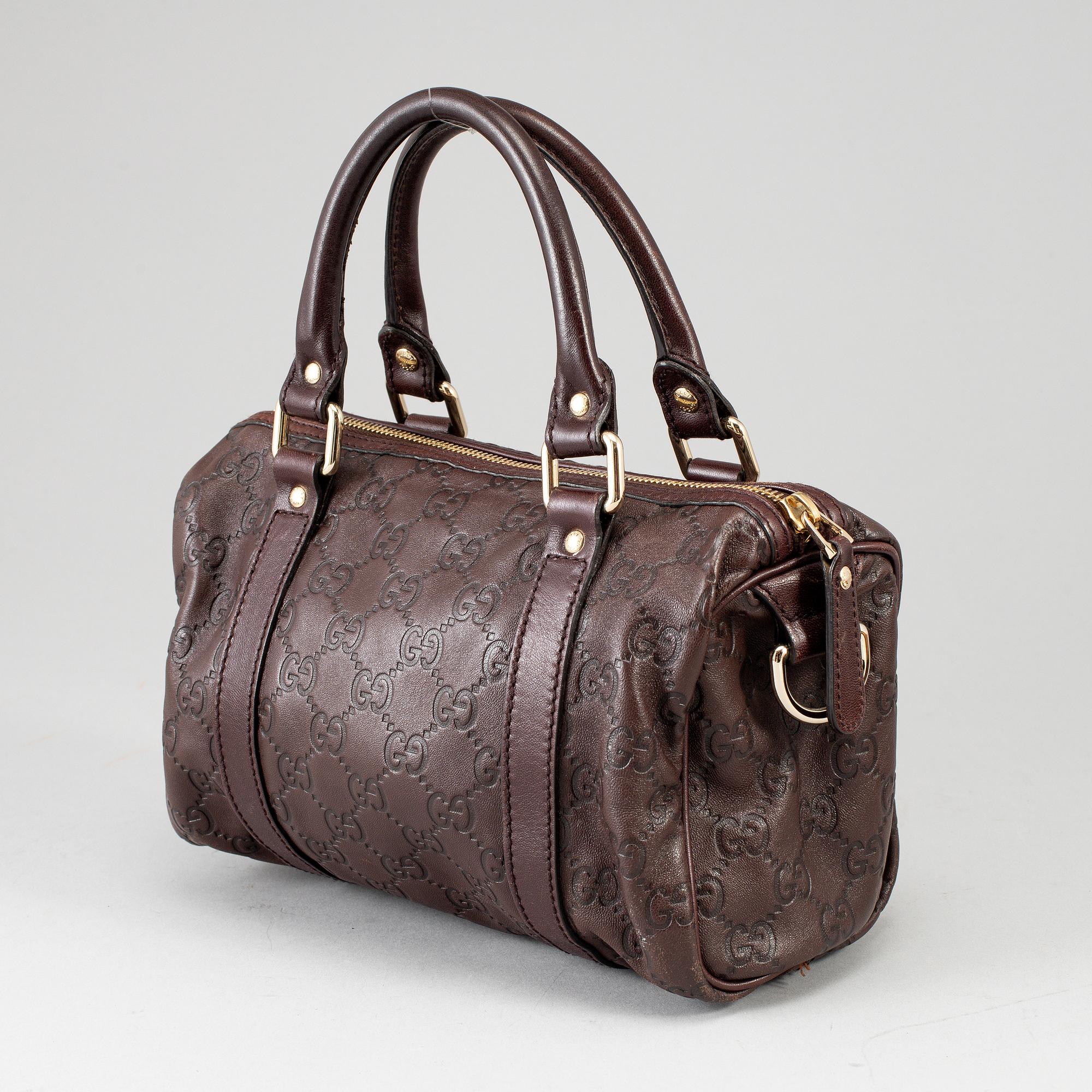 GUCCI, Guccissima Leather Joy Boston Bag.