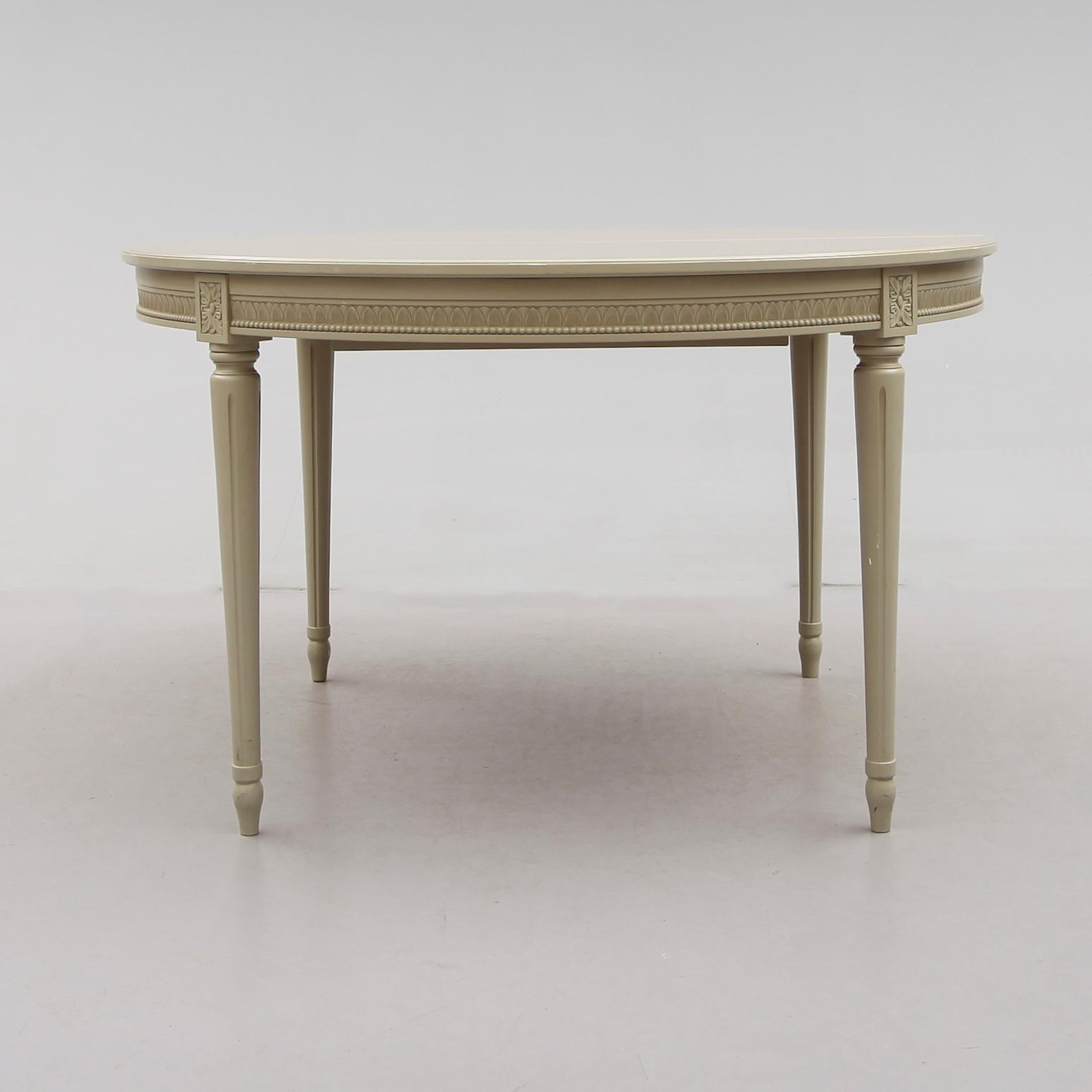 MATBORD, gustaviansk stil, 1900-talets andra hälft.