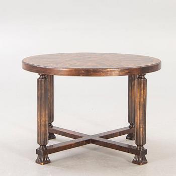 A 1930s Swedish Grace birch table.