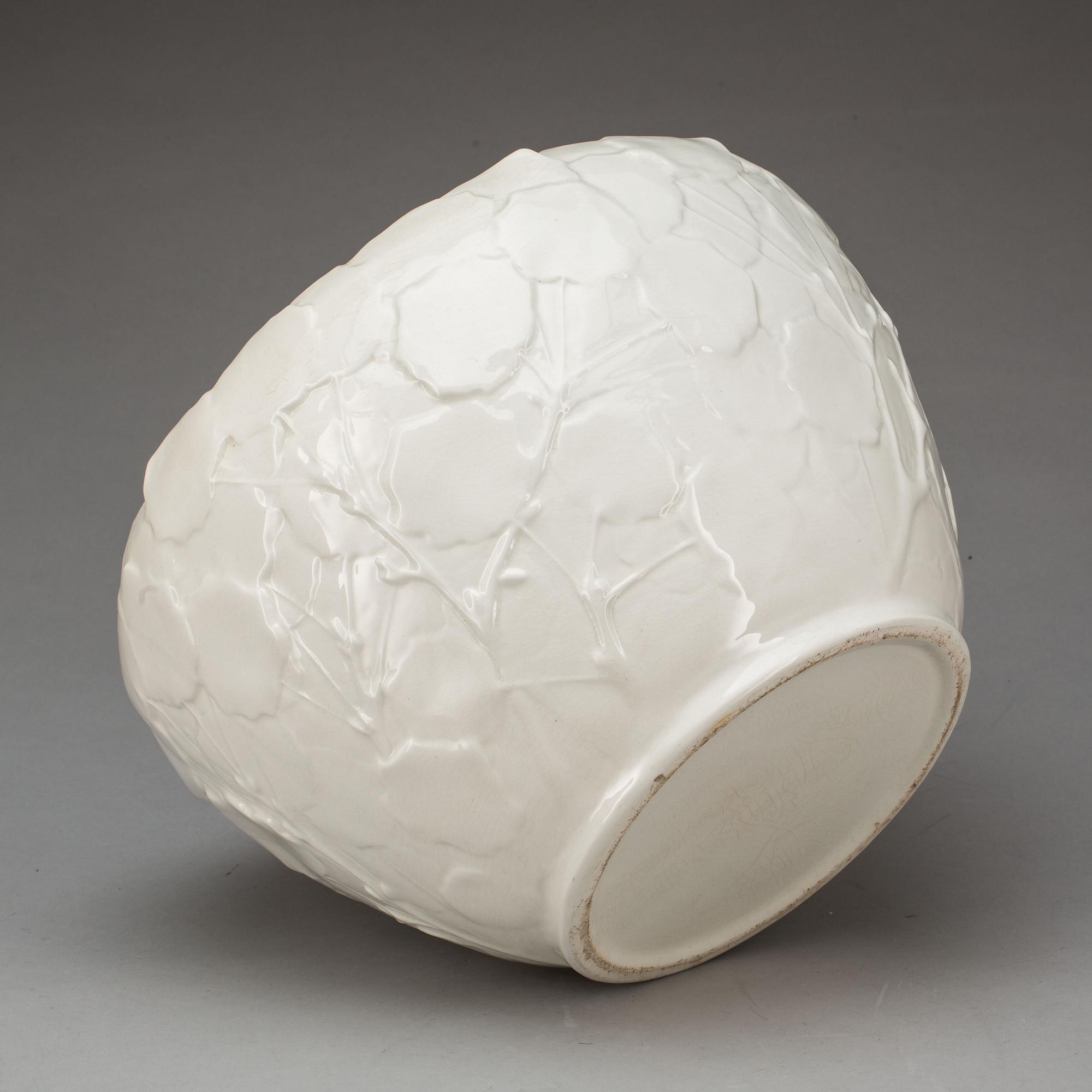 YTTERFODER, flintgods, Gustavsberg, 1900-talets början.