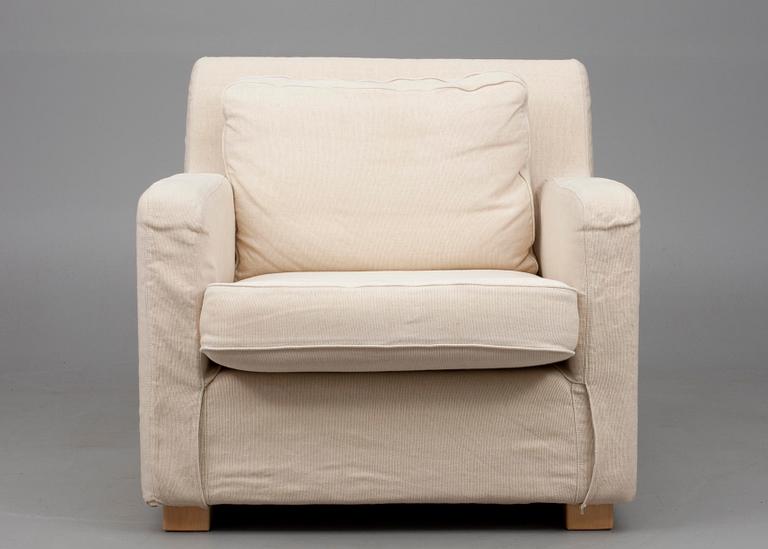 FÅTÖLJ, nr 595, Ben af Schultén, Artek, Finland. Modellen formgiven 1996.