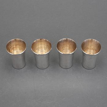 KOPPAR, sterlingsilver, Erik Löfman, MGAB, 1972, tot vikt ca 275,3 gram.