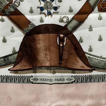 Hermès, scarf, "Napoléon".