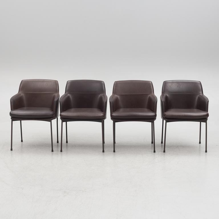 Claesson Koivisto Rune, four "Montevideo" chairs, Tacchini, Italy.