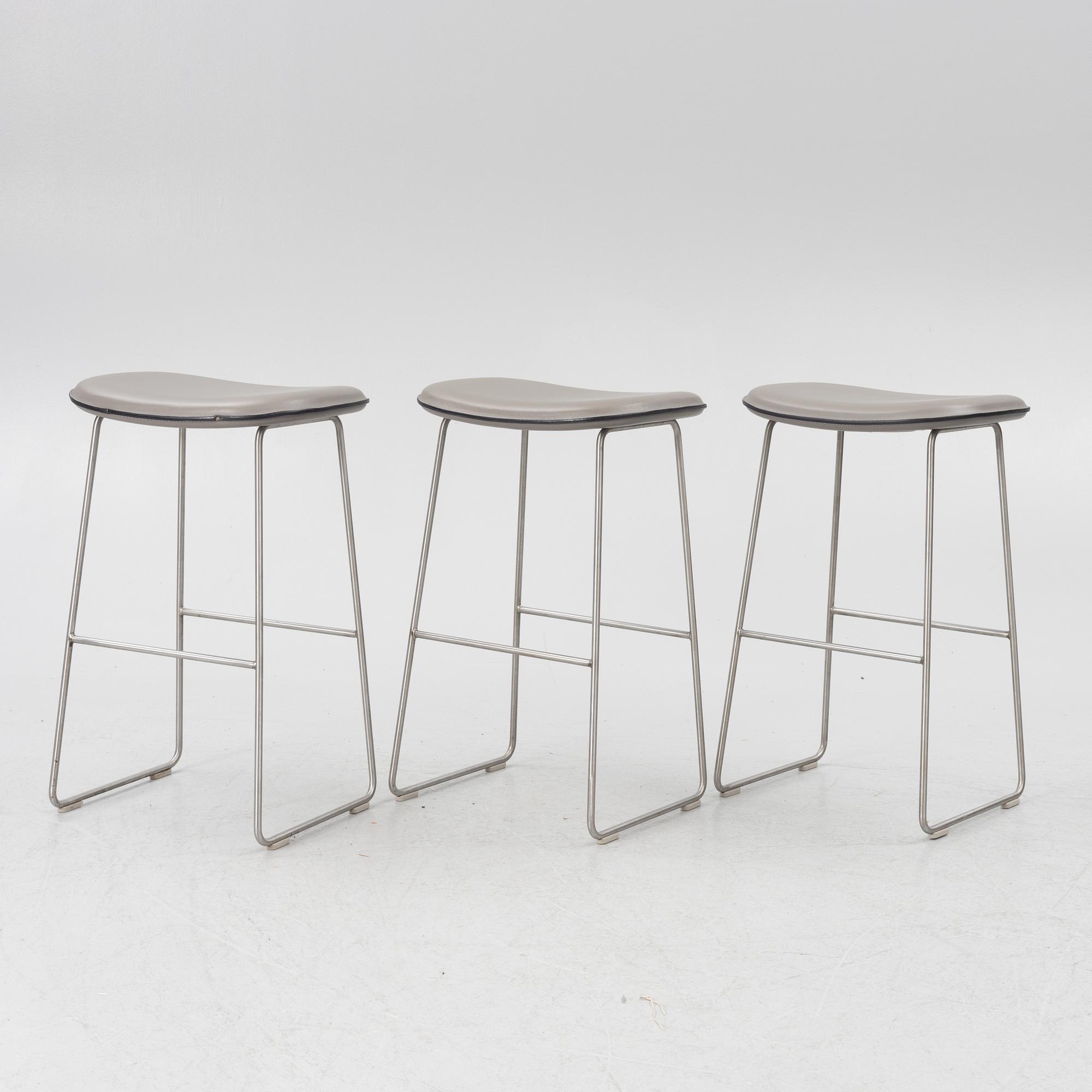 Jasper Morrison, barpallar, 3 st, "Hi-Pad", Cappellini.