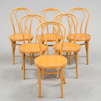 GILLIS LUNDGREN, stolar, 6 st, "Öglan", IKEA, 1970-/80-tal.