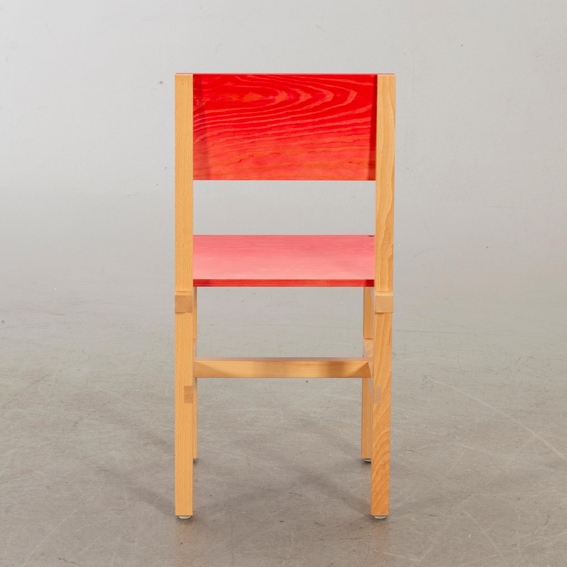 FREDRIK PAULSEN, "Röhsska"Designbaren, chair, Blå Station 2020, Chair 41/102.
