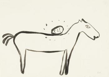 Roger Risberg, Häst med figur.