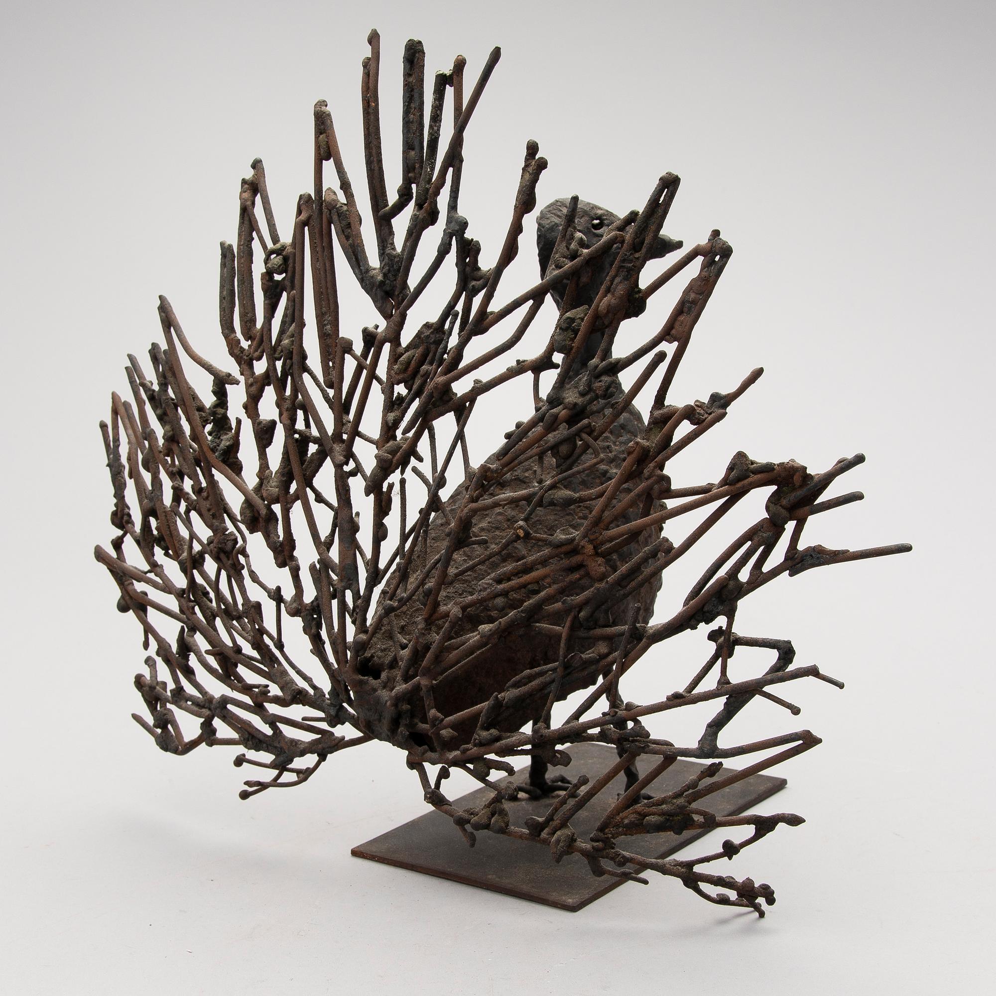 EILA HILTUNEN, bronze, signed.