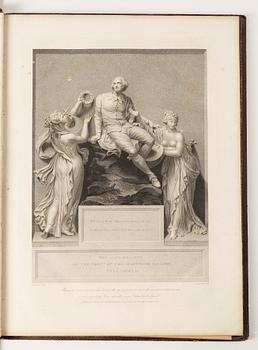 Books, 2 volumes, "The Dramatic Works of Shakespeare", John & Josiah Boydell, London, 1803.