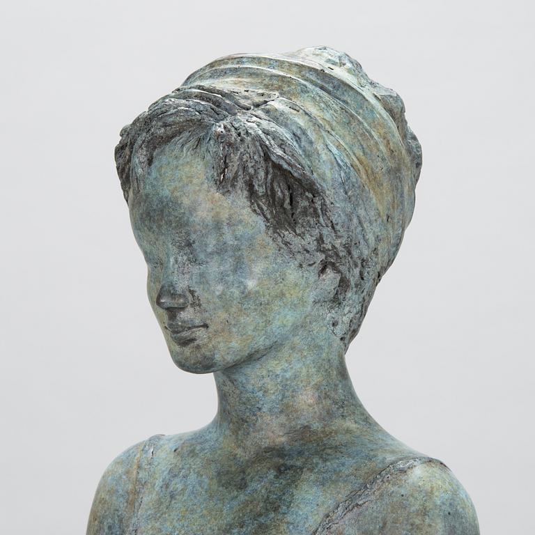 Jean-Philippe Richard, sculpture, patinated bronze, signed and numbered 6/8, dated 10.