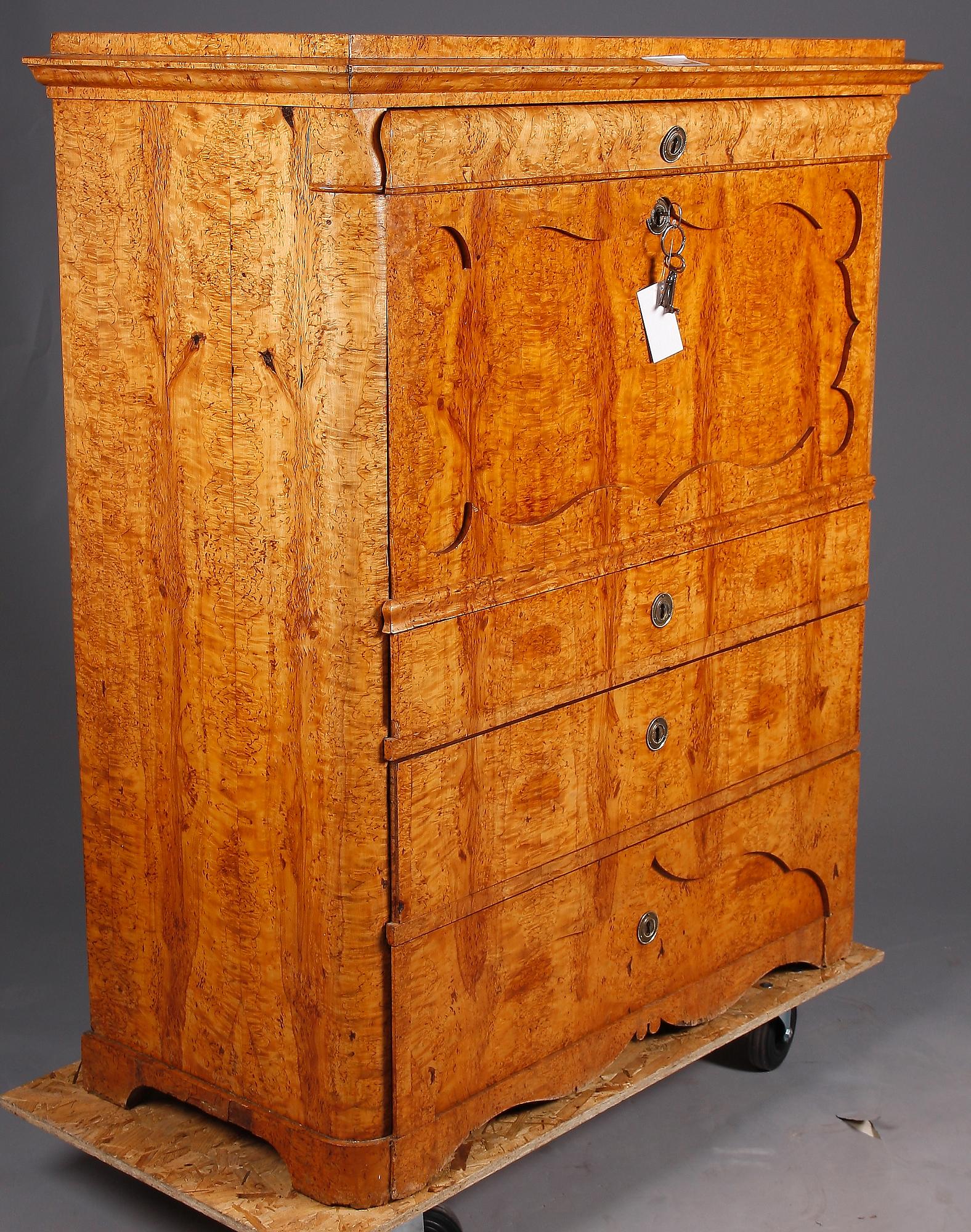 CHIFFONJÉ, senempire, 1800-talets första hälft.