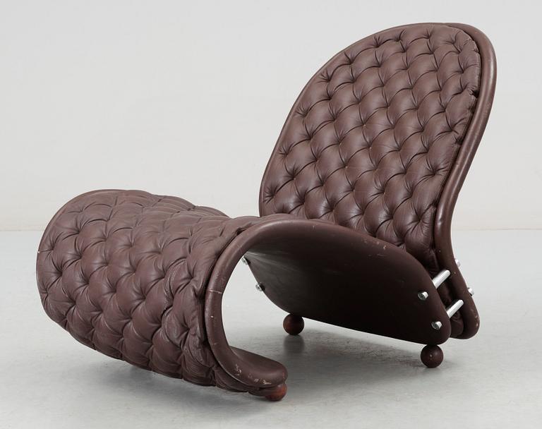 FÅTÖLJ, "System 1-2-3", Verner Panton för Fritz Hansen.