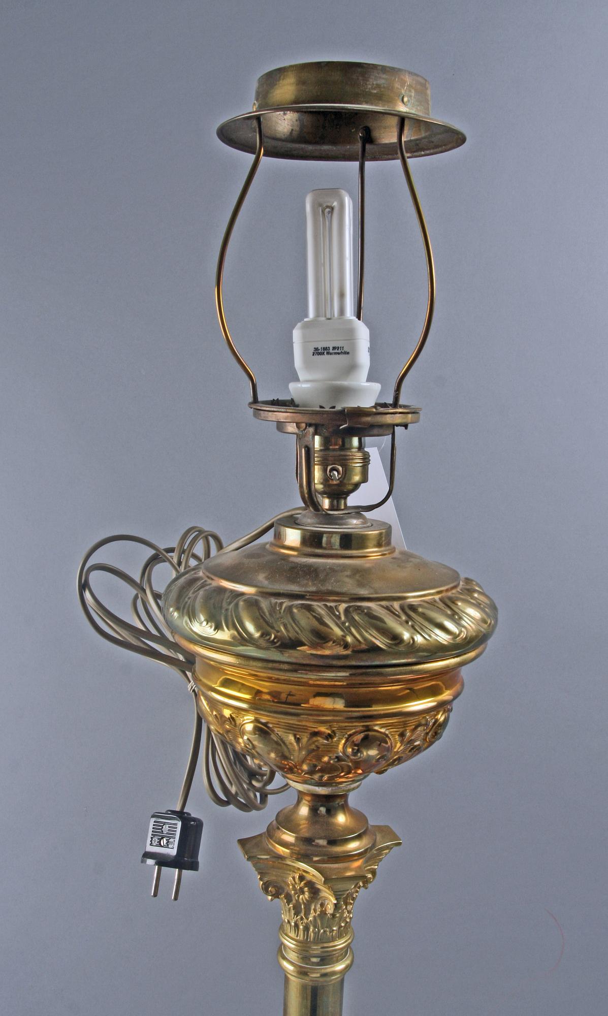 BORDSLAMPA, mässing.