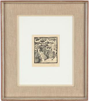 John Jon-And, woodcut, signed and dated -15.