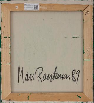 MARI RANTANEN, a tergo signerad och daterad -89.