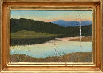 PER JULIUS, olja på duk, sign.