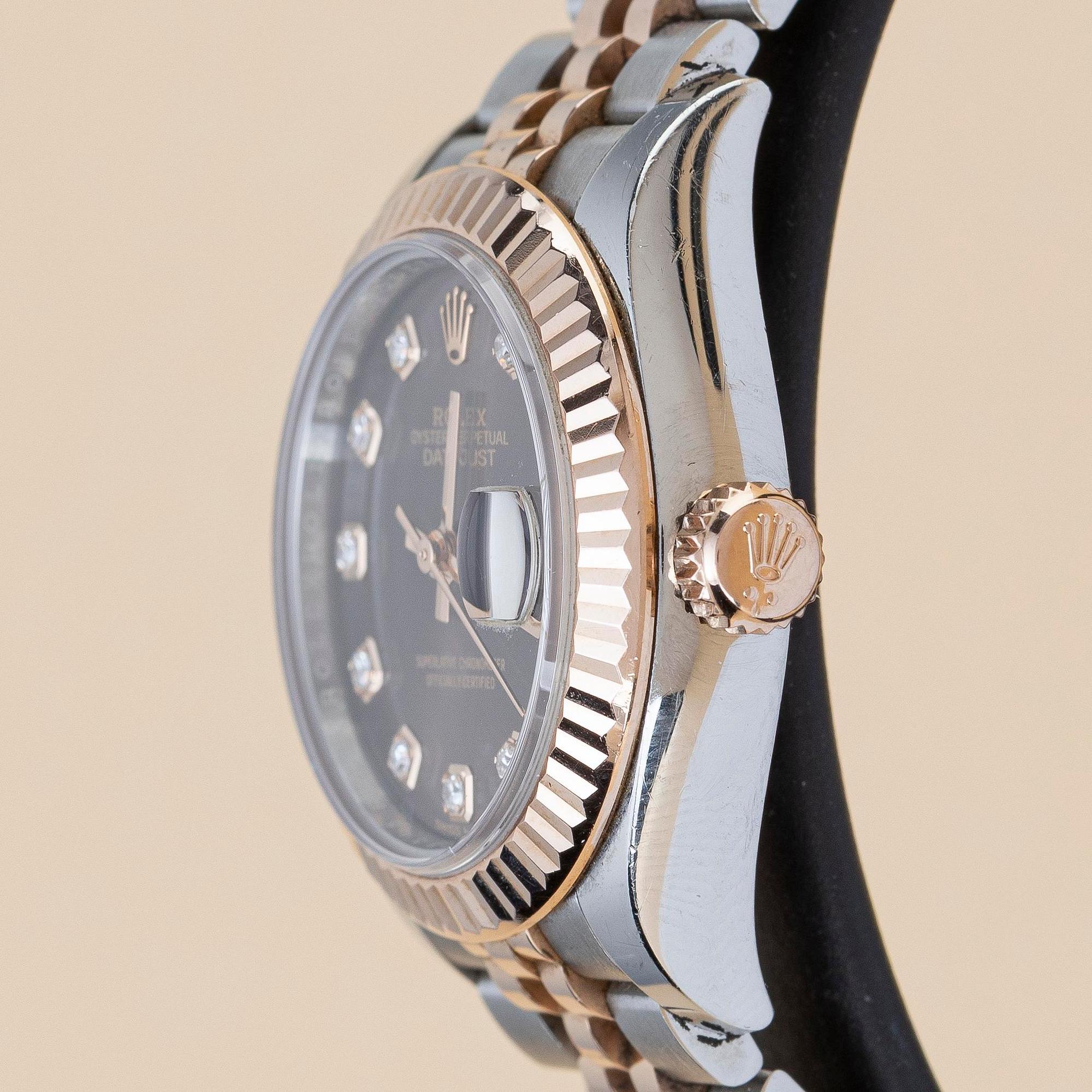 Rolex, Lady-Datejust, "Chocolate Diamond Dial", ca 2017.