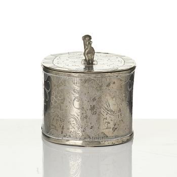 Nils Fougstedt, a Swedish Grace lidded box, Stockholm, 1923.