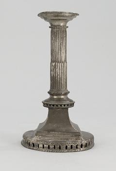 180. LJUSSTAKE, tenn. Gottlob Friedrich Baumann, Hudiksvall 1797.