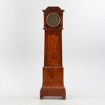 A late 18th Century Mahogany Grandfather Clock.